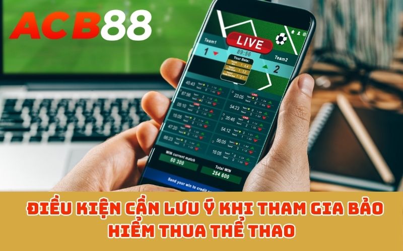Điều kiện cần lưu ý khi tham gia bảo hiểm thua thể thao