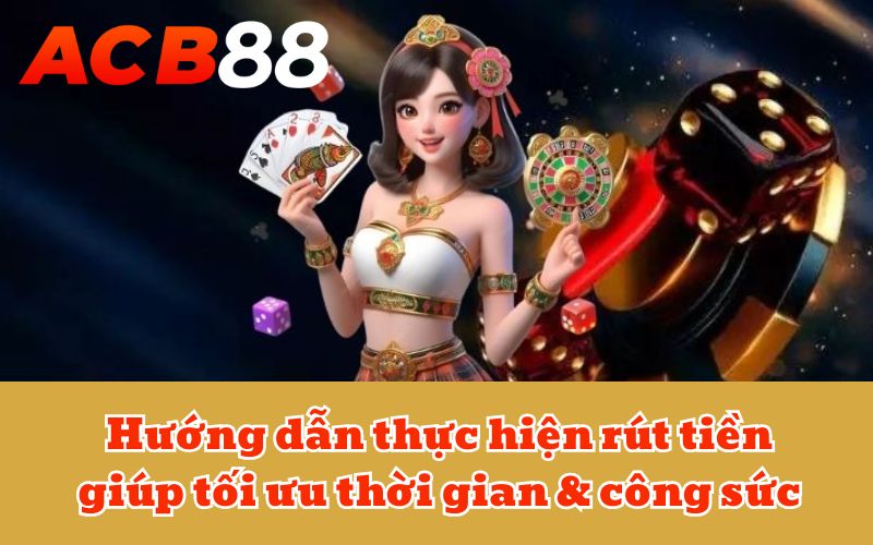 Hướng dẫn thực hiện rút tiền giúp tối ưu thời gian & công sức