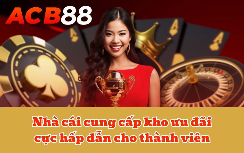 Nhà cái cung cấp kho ưu đãi cực hấp dẫn cho thành viên